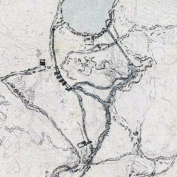 Entorno de Ruidera y laguna del Rey en 1781