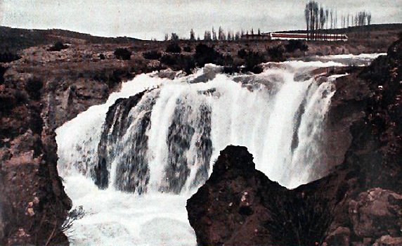 Cascada del Hundimiento en Ruidera en 1925
