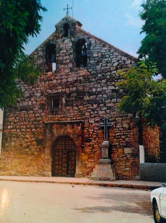 Iglesia de Santa María Magdalena de Ossa de Montiel. Años 60 del siglo XX.