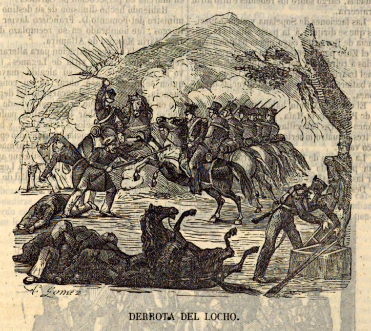 La Batalla de Ruidera, donde los isabelinos derrotaron a El Locho