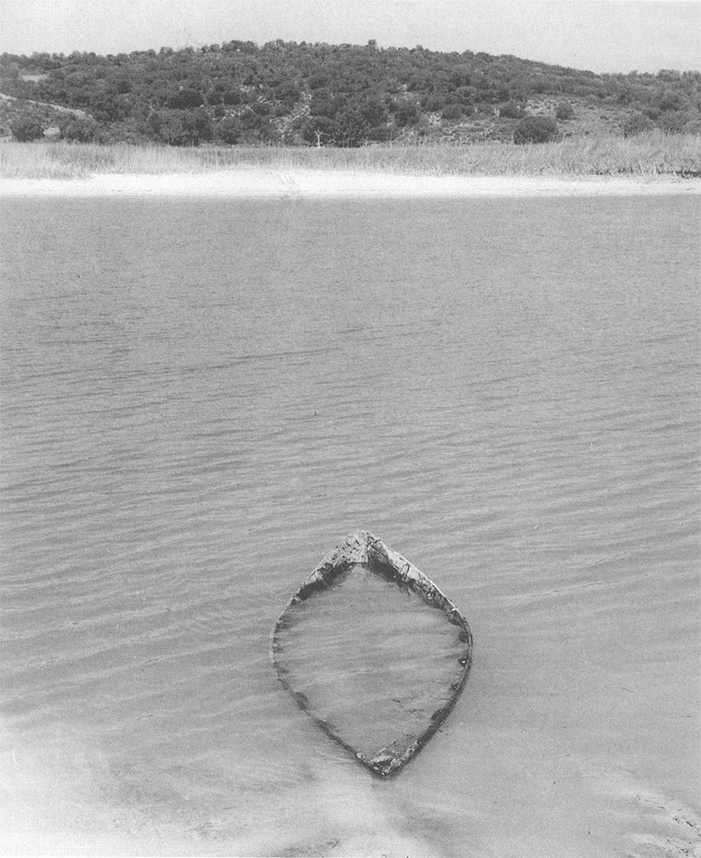Barca de un antiguo pescador de las Lagunas de Ruidera