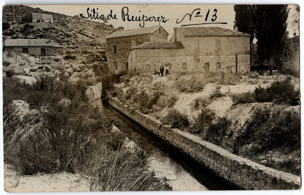 Central hidroeléctrica de Ruipérez en 1928