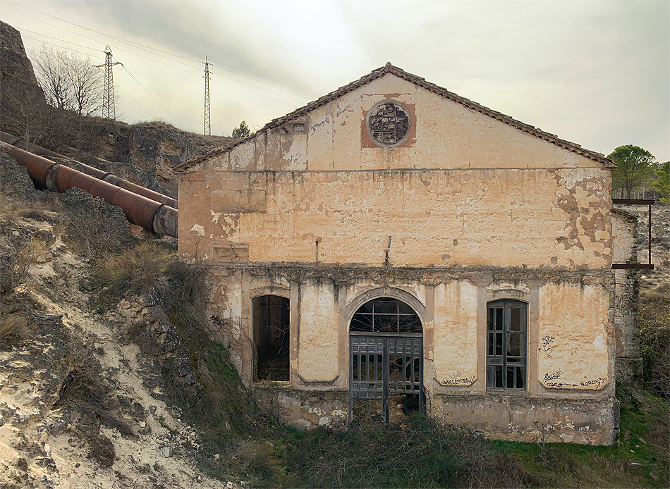 Central hidroeléctrica de San Alberto en  2019